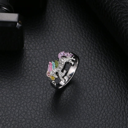 The Rainbow Unicorn Ring