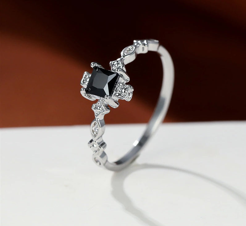 The Dark Night Crystal Ring