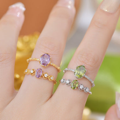 Rococo Amethyst Ring