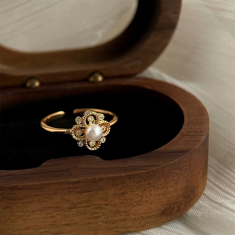 Rococo Pearl Ring