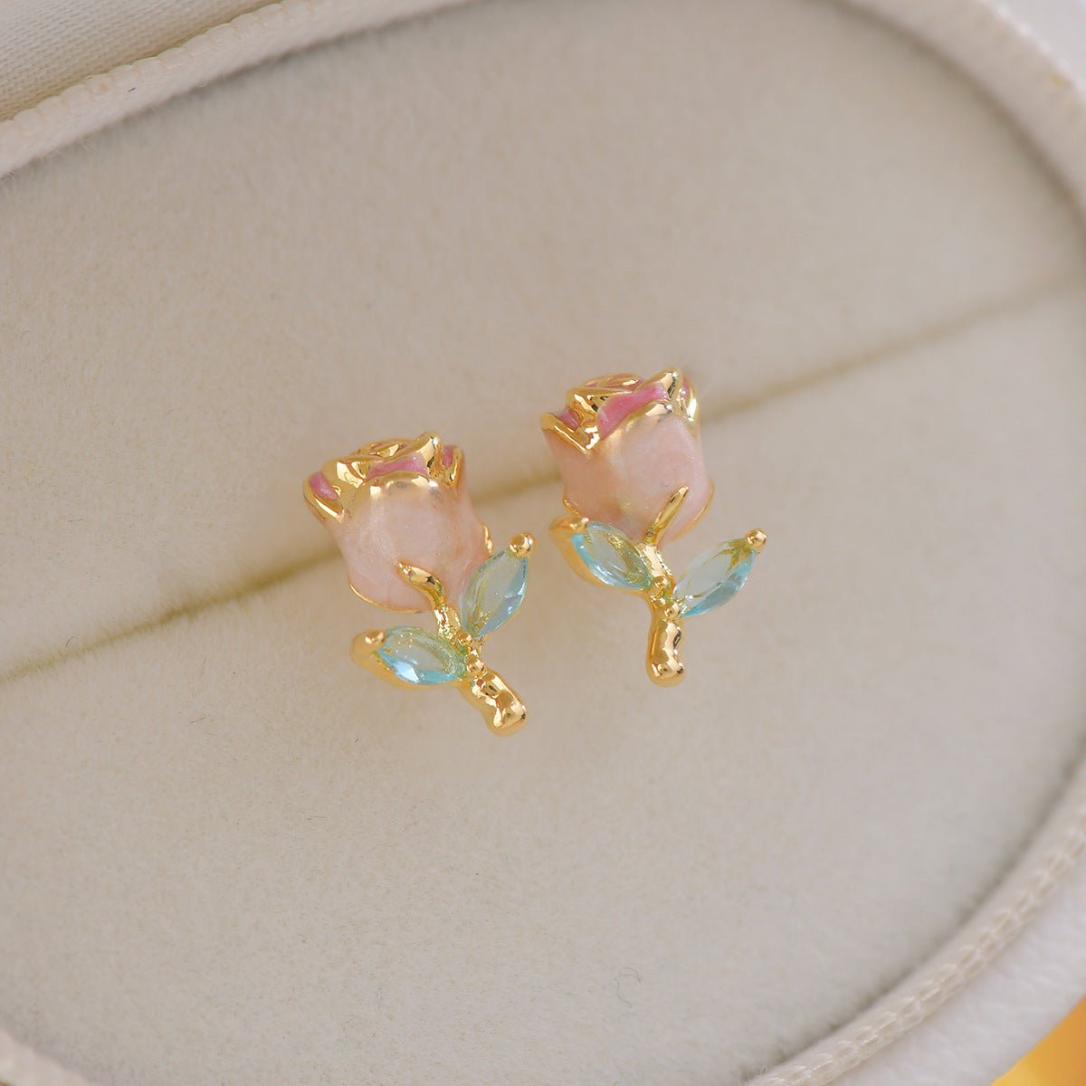Rose Stud Earrings