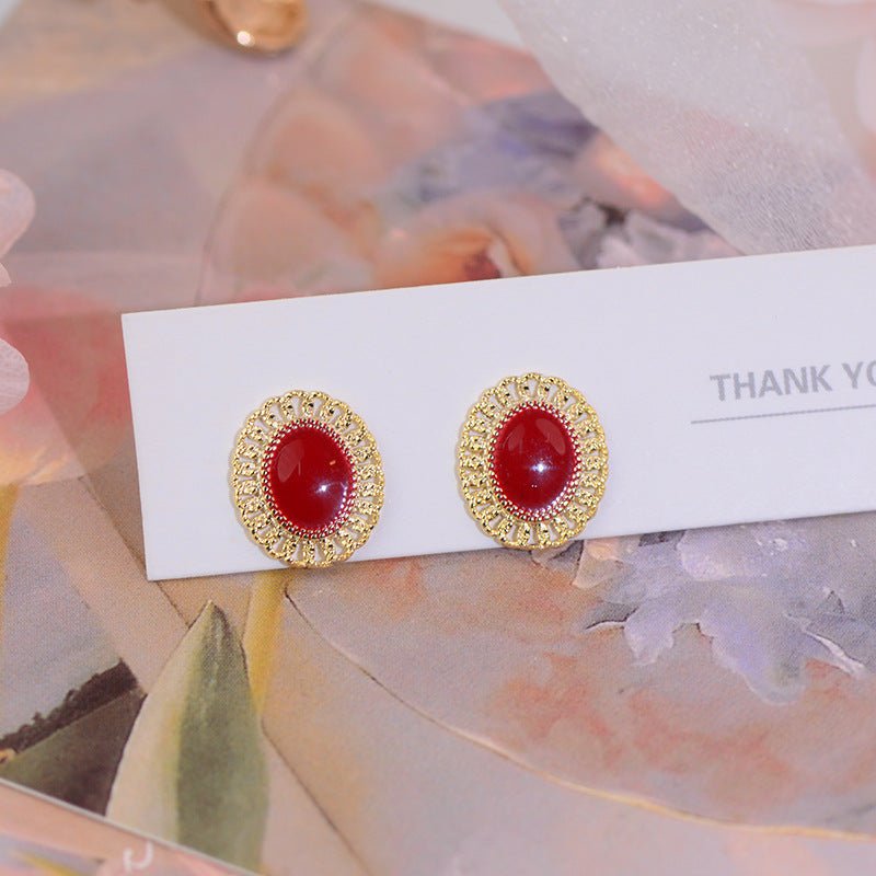 [] Rosette Heirloom Earrings