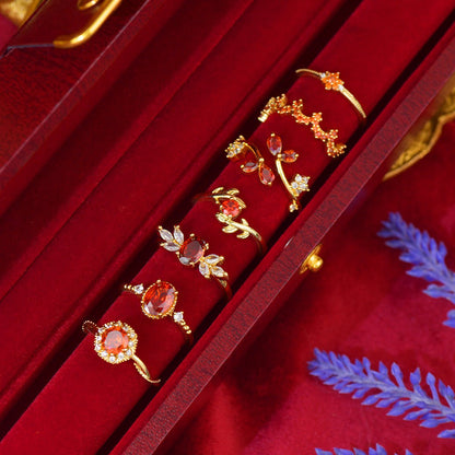 Ruby Bypass Ring