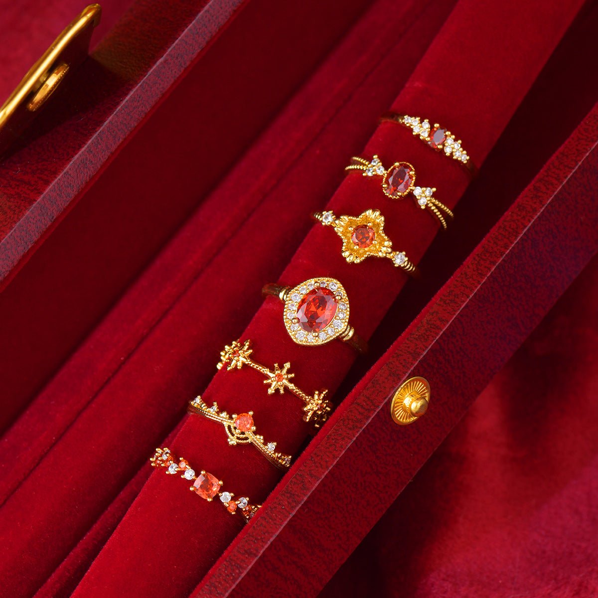 Ruby Tiara Ring