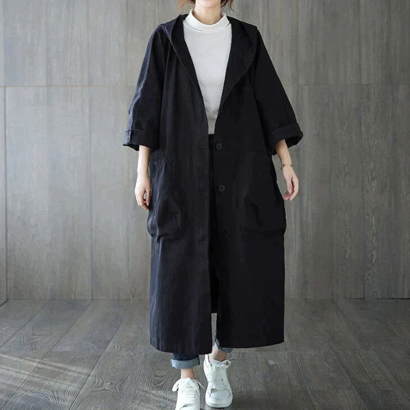 LM | Oversized raincoat for women