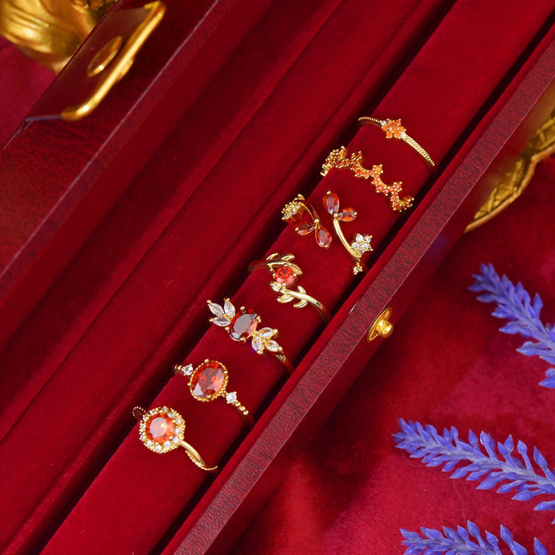 Scarlet Prima Ring