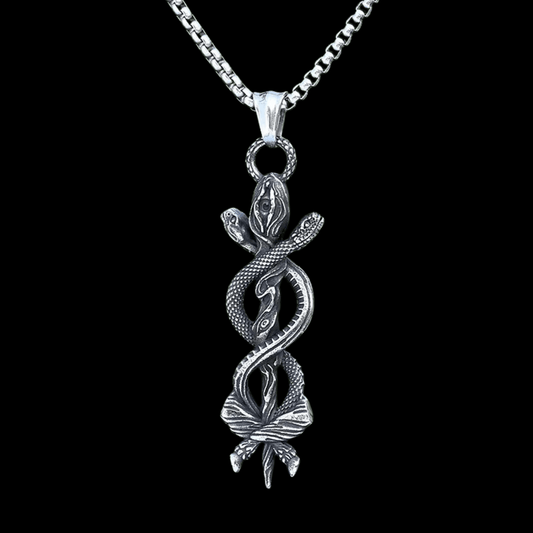 Serpent Ascension Relic Pendant