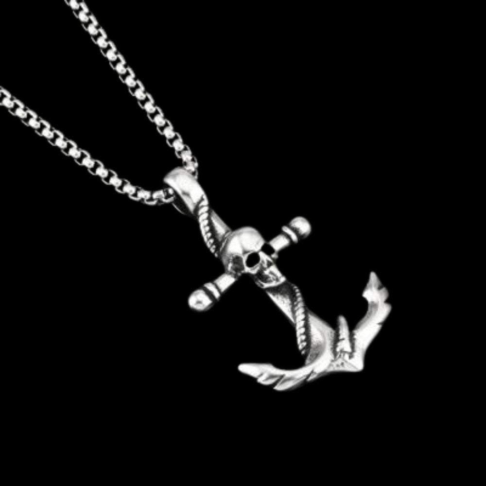 Skull Anchor Pendant