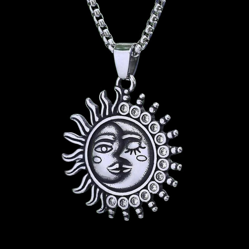 Sol and Luna Sun and Moon Pendant