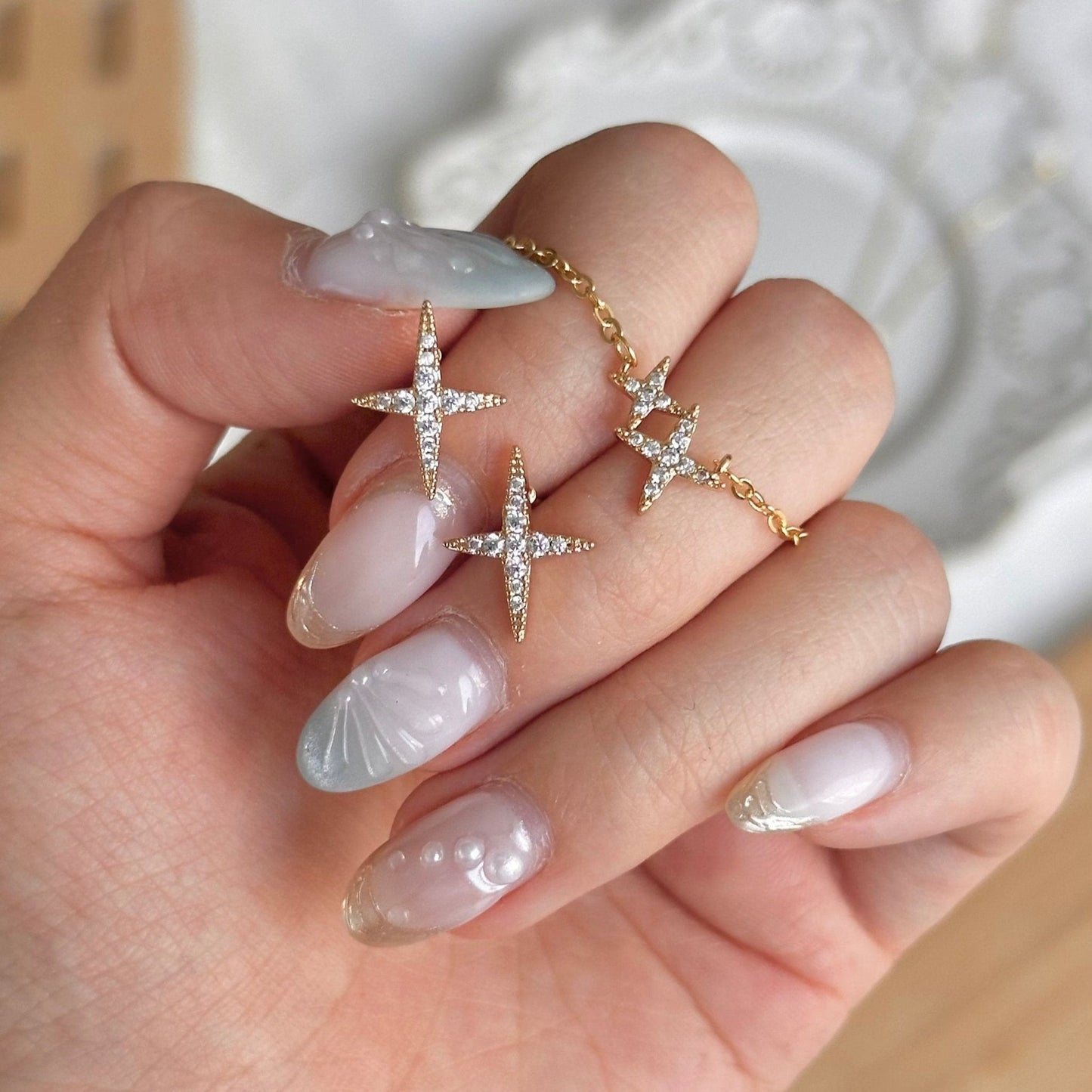 Sparkle Stud Earrings