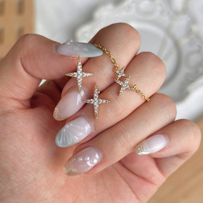 Sparkle Stud Earrings
