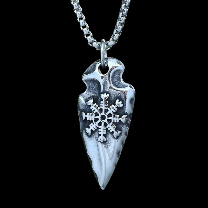 Spear of Helm of Awe Pendant