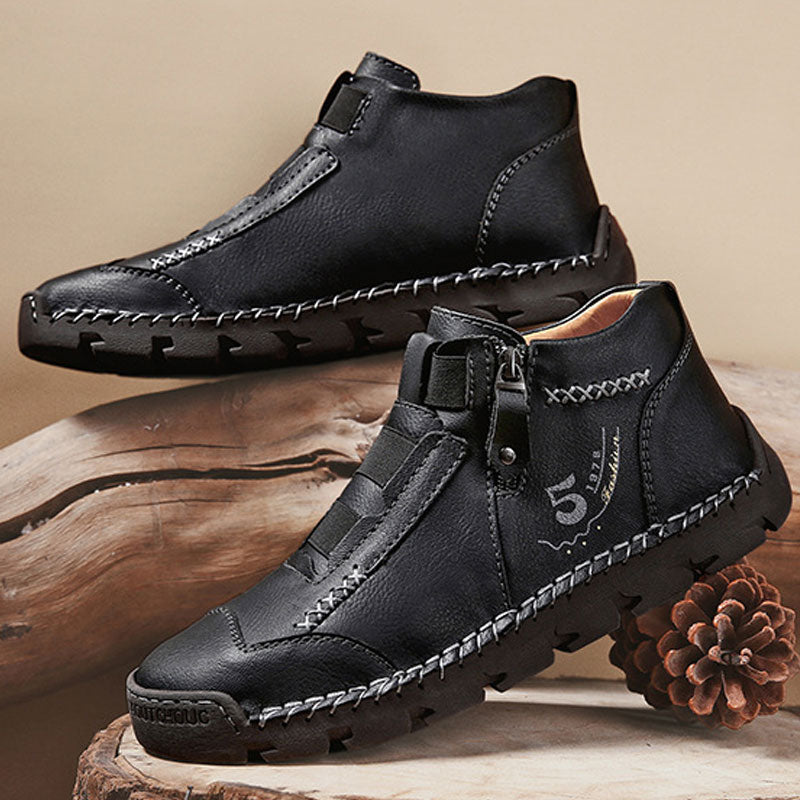 EP | Baskets antidérapantes en cuir véritable