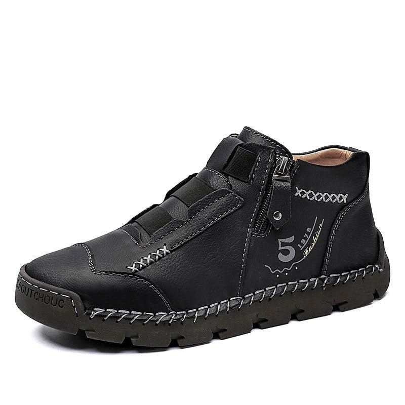 EP | Baskets antidérapantes en cuir véritable