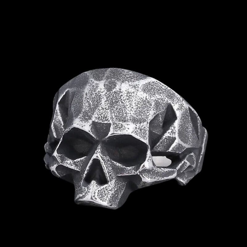 Stone Skull Ring