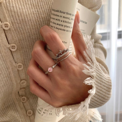 Tiara of Serenity Ring Set