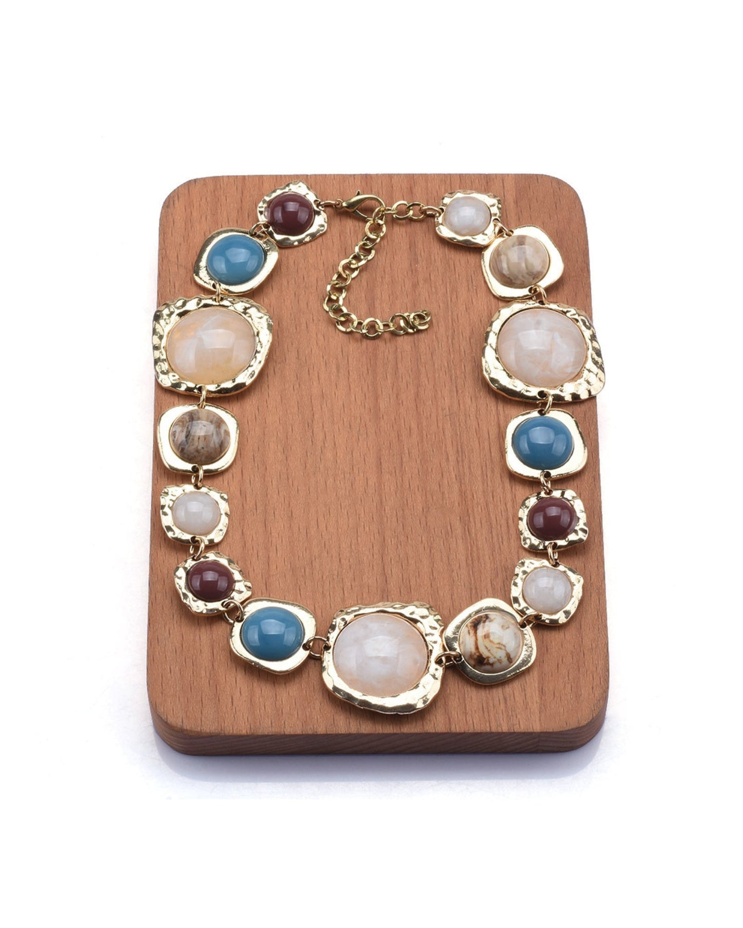 Reina Multicolor Gemstone Necklace