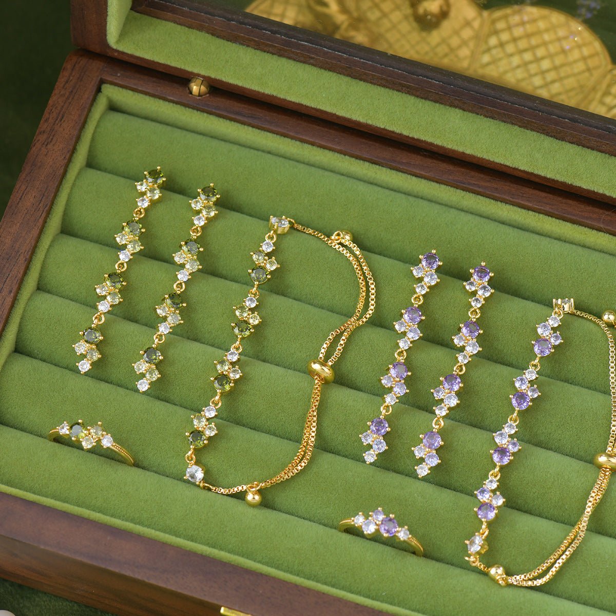 Verde Cascade Earrings