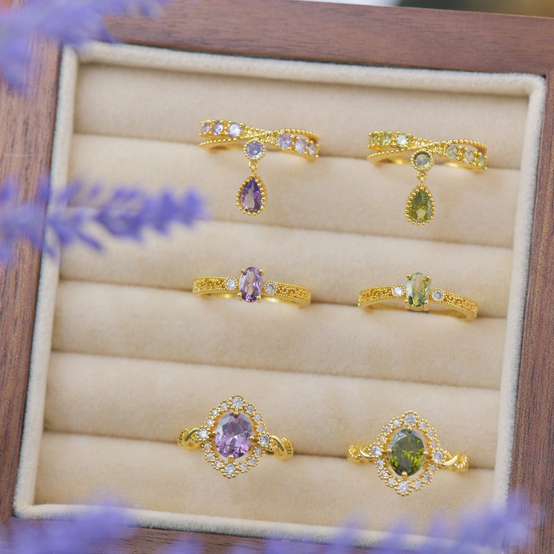 Verde Laurel Ring