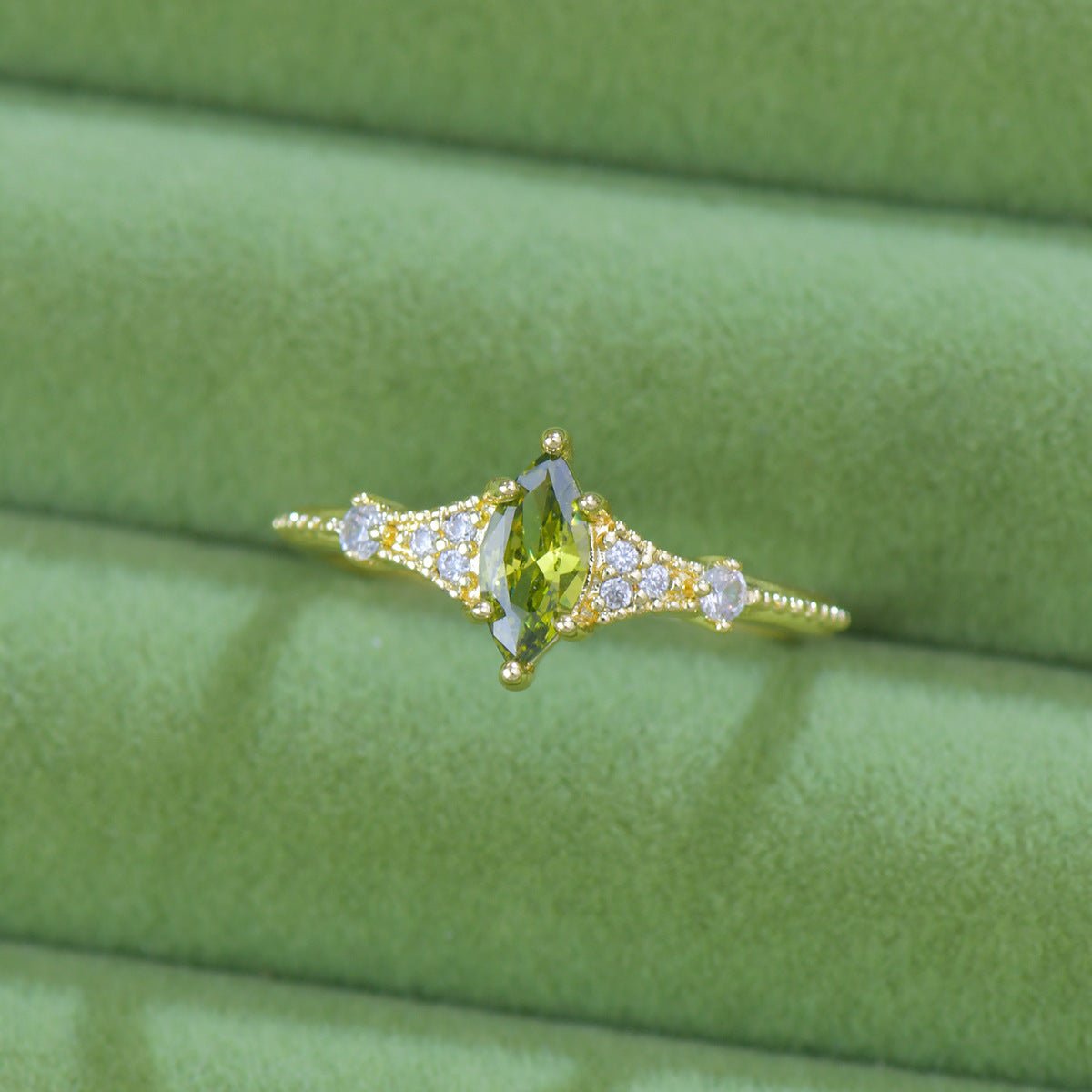 Verde Marquise Muse Ring