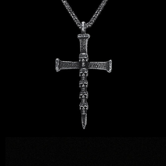Cross Skull Pendant