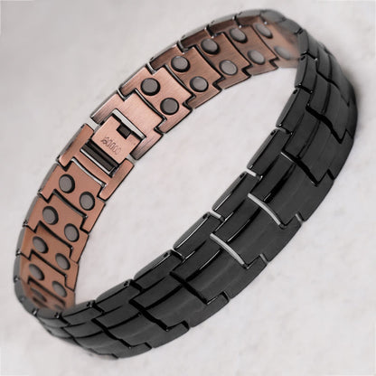Magnetic Copper Cuff Bracelet for Spiritual Healing