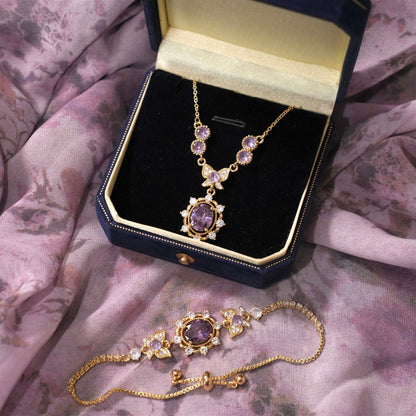 Violet Flutter Bracelet