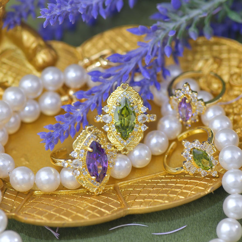 Violet Heirloom Ring