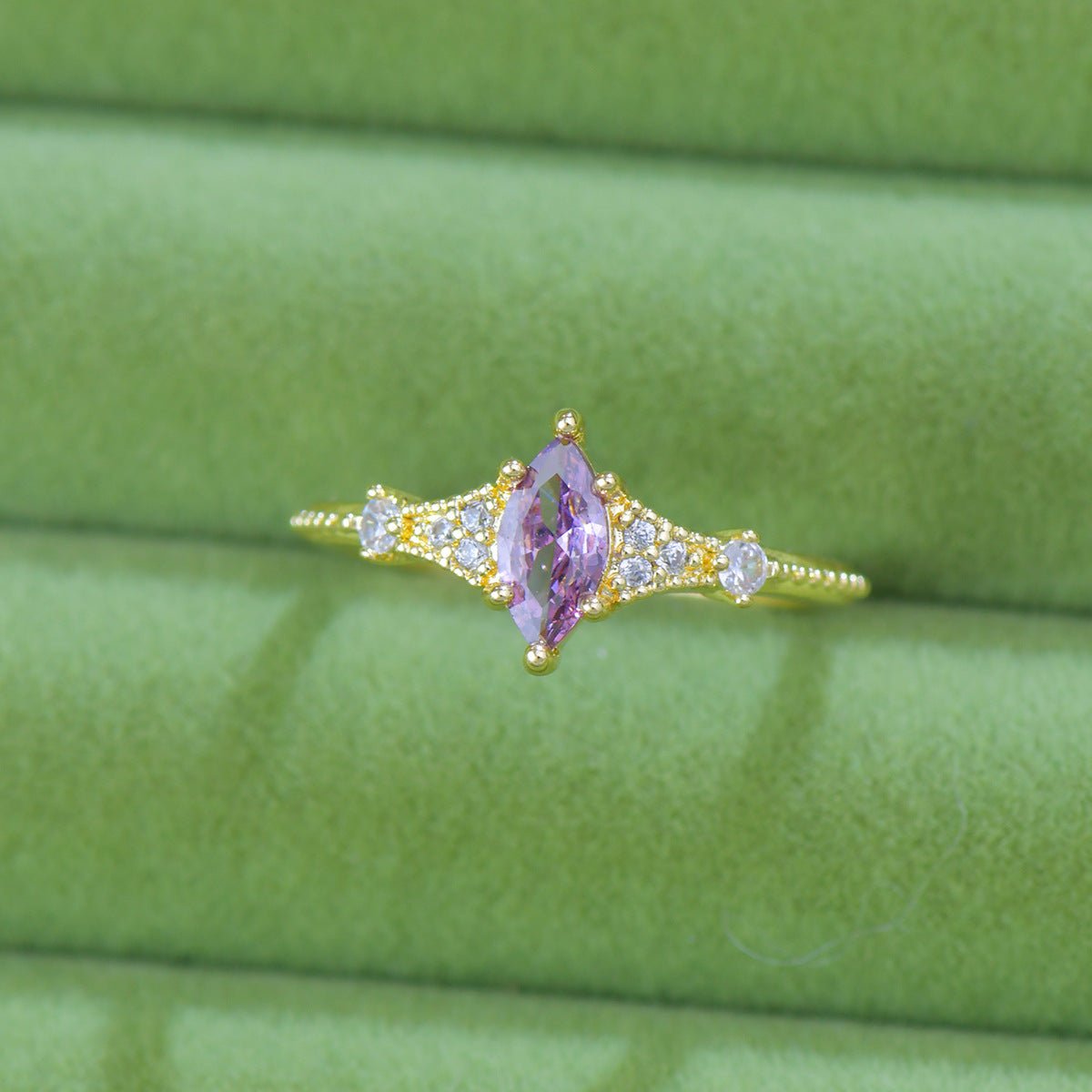 Violet Marquise Muse Ring