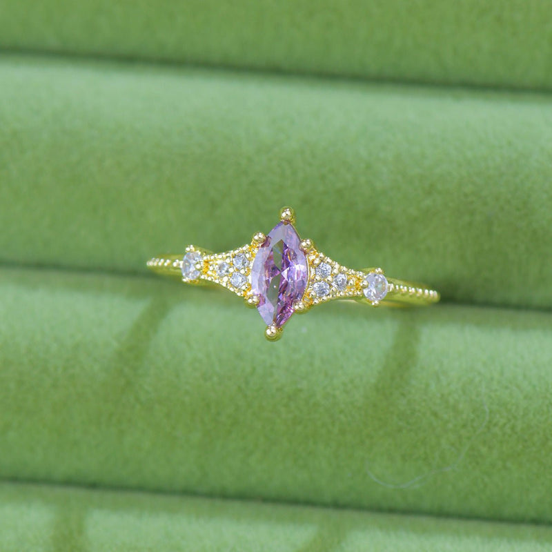 Violet Marquise Muse Ring