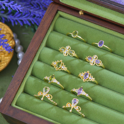 Violet Marquise Muse Ring