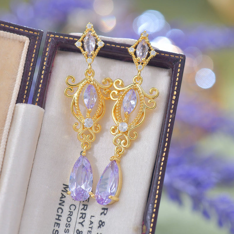 Violet Reverie Earrings