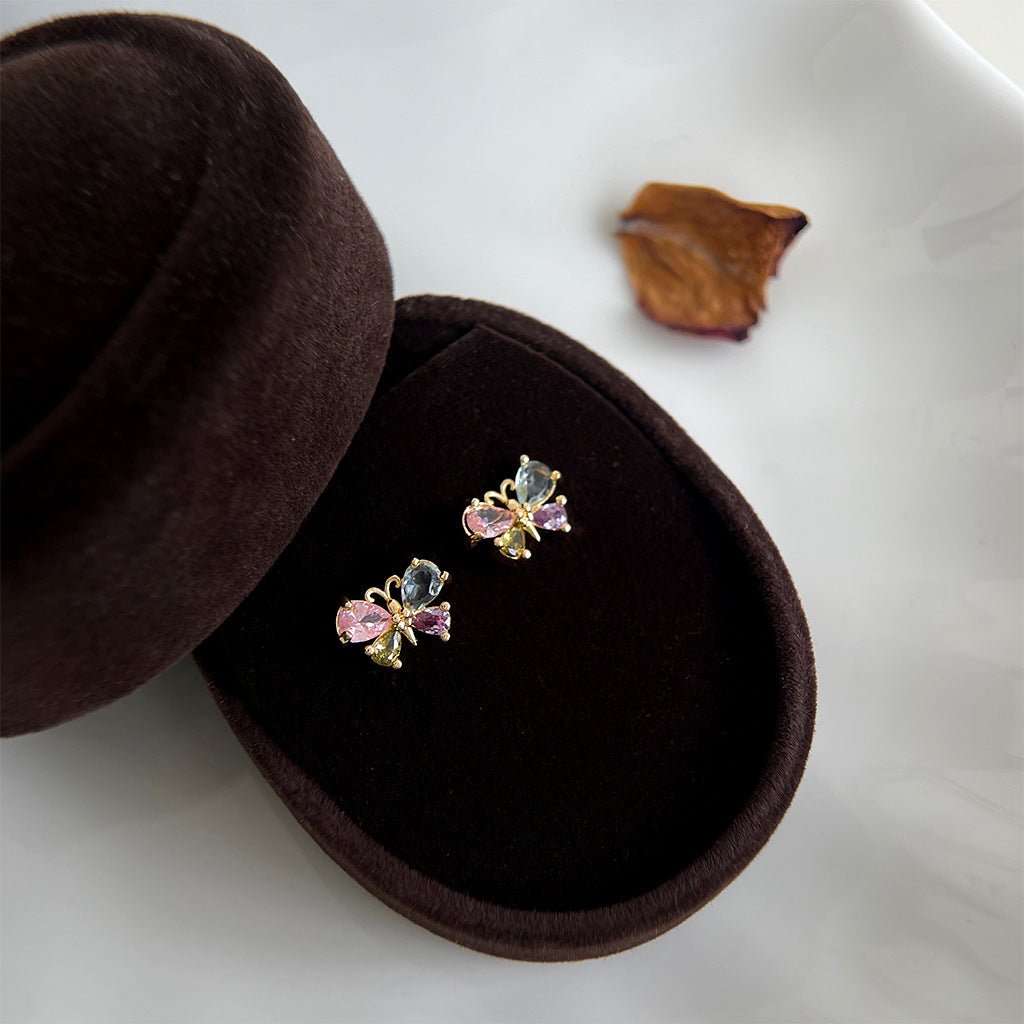 Wings of Wildflower Stud Earrings