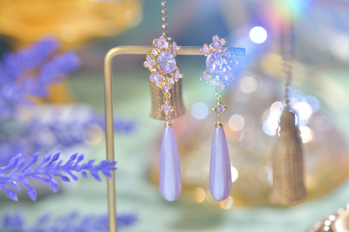 Wisteria Drop Earrings