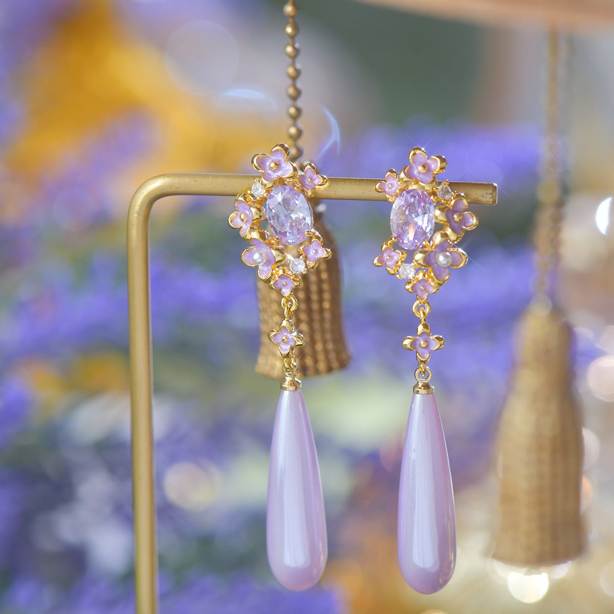 Wisteria Drop Earrings