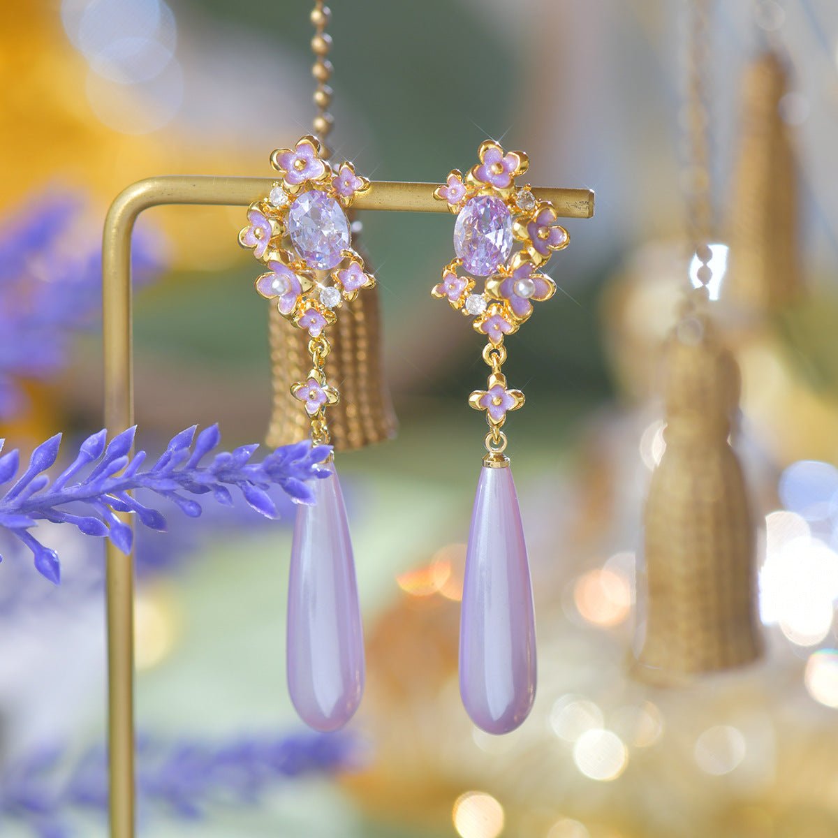 Wisteria Drop Earrings