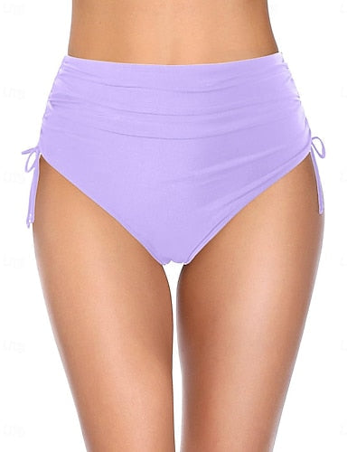 Swimwear Bikini Bottom Swimsuit Vacation Sleeveless Bathing Suits